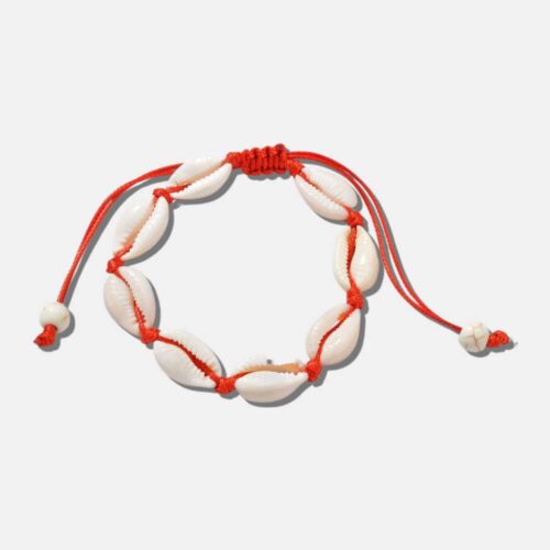 Pulseira azul com âncora prateada HELEUMA