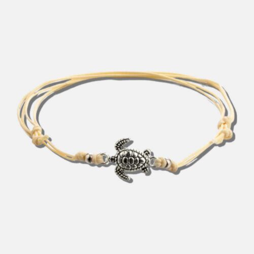 Pulseira âncora antiga preta kahiko