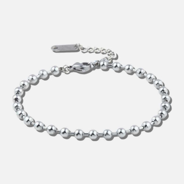 Pulseira âncora prata azul kala