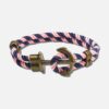 Pulseira âncora azul marinho polu moana