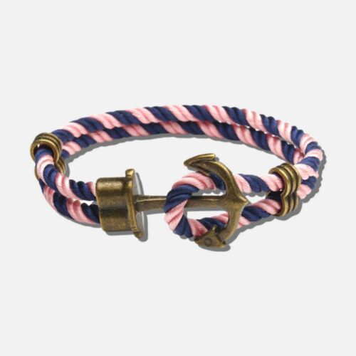 Pulseira âncora azul marinho polu moana